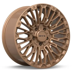 RTX Wheels – Chaos – Bronze – 22″x9″ 18mm – All weather Wheels – 083462